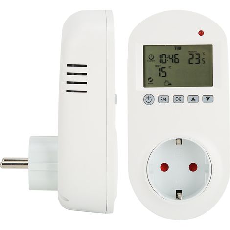 Thermostat programmable 16A pour chauffage électrique, contrôleur de température 230V EU (1/5)