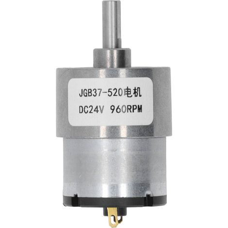 Moteur Réducteur DC 24V 960RPM à Faible Bruit et Couple Élevé avec Encodeur Hall (1/5)