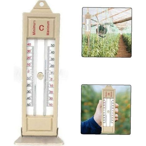 Garten- und Gewächshaus-Außenthermometer, digitales Max-Min-Thermometer für die Pflanzenzucht im Innen- und Außenbereich, Außenthermometer (1/4)