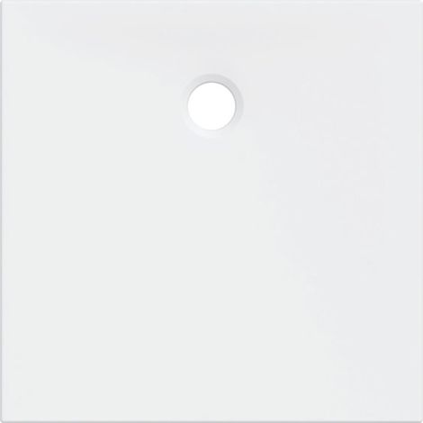 Rec de douche carré Geberit Renova Plan à poser à encastrer 80 x 80 cm Blc - GEBERIT 550.313.00.1 (1/2)