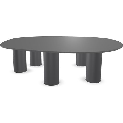 Table basse design, Table d'appoint outdoor indoor HYPPO, Scab Anthracite en Metal, Scab design (1/2)