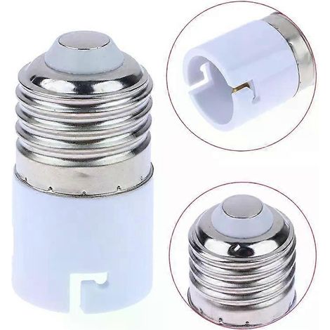 1 adaptateur de douille LED E27 vers B22 (couleur aléatoire) (1/5)