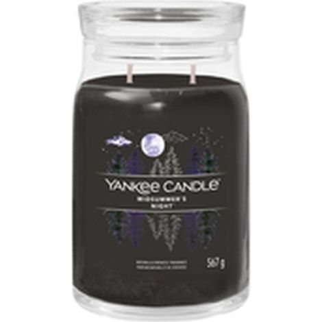 YANKEE CANDLE SIGNATURE BOUGIE PARFUMÉE GRANDE BOUGIE EN POT AVEC DOUBLE MÈCHE MÉLANGE DE CIRE DE SOJA (1/3)