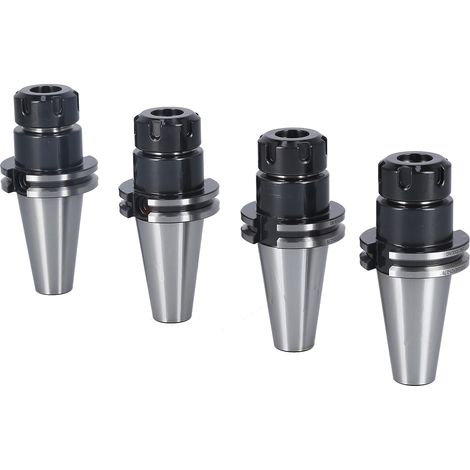 4-teiliges Werkzeughalter-Spannzangenfutter für Fräs-, Dreh- und Bohrwerkzeuge CAT40‑ER25‑2,76 Zoll (5,447 Zoll x 2,5 Zoll) (1/5)