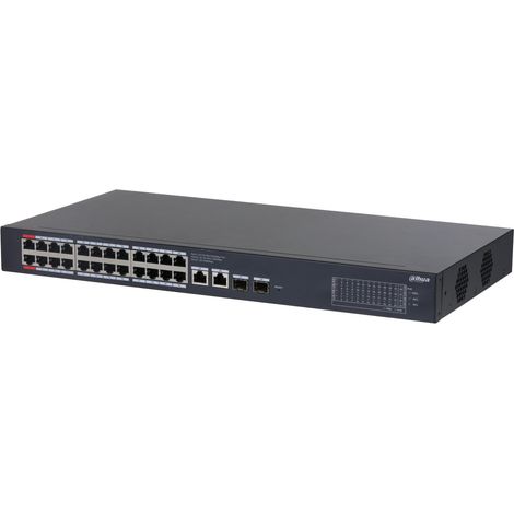 Dahua 28-Port Cloud Managed Desktop Gigabit Switch 24 Porte PoE CS4228-24GT-240