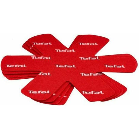 Tefal K2203004 proteggi padelle feltro rosso 38 cm