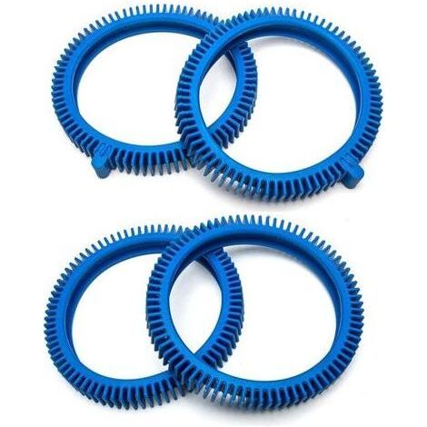 Lot de 2 Kit combiné de pneus avant et arrière de remplacement pour le kit de pneus avant Poolvergnuegen PoolCleaner avec 896584000-143 et kit de pneus arrière 896584000-082 (1/5)