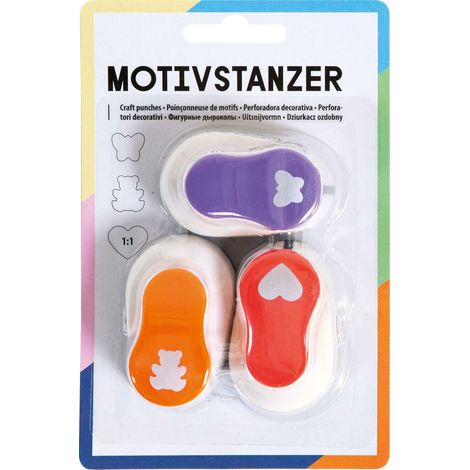 Motivstanzer Ganzjahresmotive Set 1 - 3 Stück sortiert (1/2)