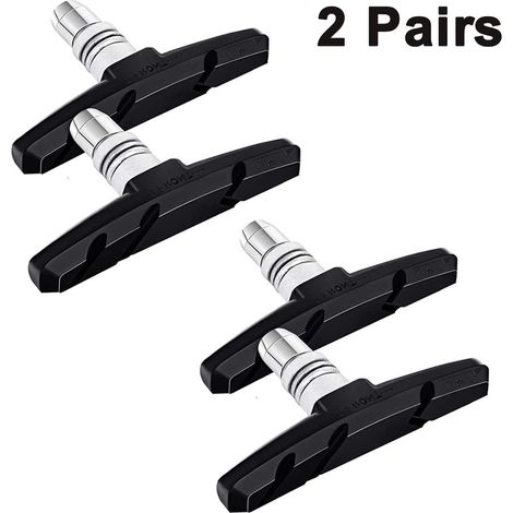 Plaquettes De Frein V-Brake - 70 mm - Pour Vélo De Montagne Et Route - Lot De 4 (1/5)