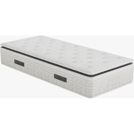 CACHEMIRE Matelas ressorts ensachés 90x190 cm épaisseur 28 cm (1/5)