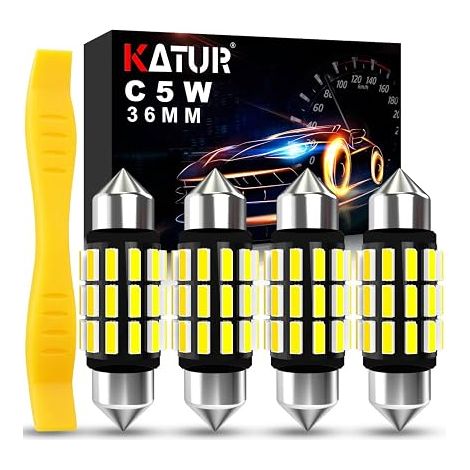 C5W LED Bulb 36 mm Canbus 12 V 24 V 6000 K White C5W Festoon LED 6418 6461 6486X 6411 6418 6451 Interior Car Ceiling Light Boot Courtesy (1/5)