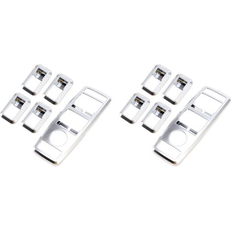 10 cubiertas mate para panel de interruptores para Mercedes-Benz Clase C GLK W176 W246 W204 W212 W218 X204