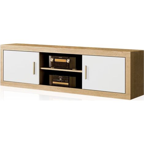 Módulo bajo Nuka 2 puertas Cambria - Blanco (ancho) x 50cm (alto) (1/5)
