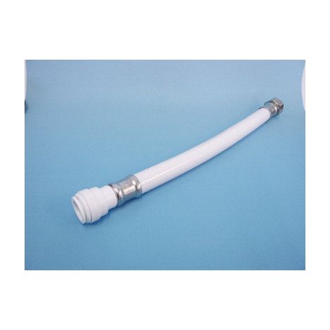 John Guest Speedfit White PVC Hose 300mm - 15mm X 3/4" TC (Pack Of 2)
