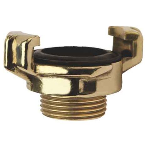 RACCORDO RAPIDO IN OTTONE CON FILETTO MASCHIO 3/4"