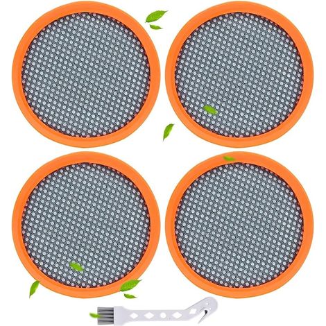 4 Filtres FC8009/01 pour Philips Aspirateurs SpeedPro & SpeedPro Aqua Pièces de Rechange Filtre pour Aspirateurs FC6721 FC6722 FC6723 FC6724 FC6725 FC6726 FC6727 FC6728 FC6729 Accessoires