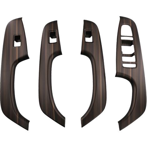 Cache-bouton de commande de lève-vitre, panneau de garniture d'accoudoir de porte intérieure, couleur bois, pour BYD Seal / BYD ATTO 4 (1/5)