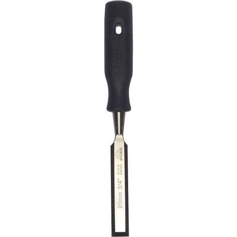 CISEAU MENUISIER MANCHE PLASTIQUE NOIR - 10 mm