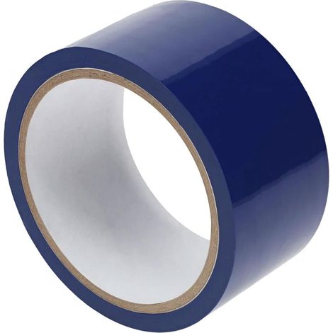 Ruban adhésif PVC antiadhésif - 20 m - Bleu marine (1/5)