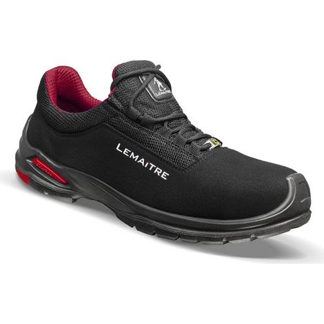 Chaussures basses en microfibre RILEY S3 SRC ESD noir P43 - LEMAITRE SECURITE - RILLS30NR.43