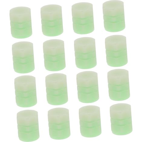 48 Pièces De Valve De Chapeau De Fontanelle Capuchon De Tige De Valve De Pneu Fluorescent Lumières De Pneu d'air pour Pneus De Pneu De Vélo Bouchon De Valve