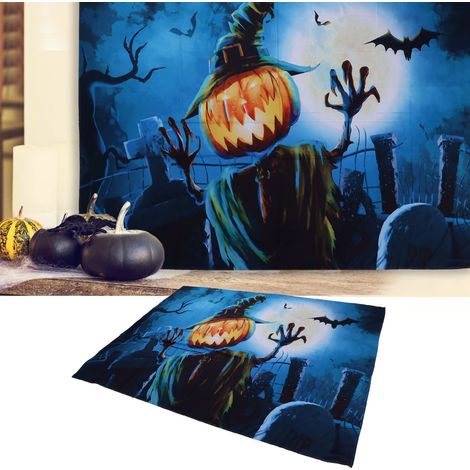 Lustiger Wandteppich für die Halloween-Party, Stoff 200 x 150 cm (1/5)