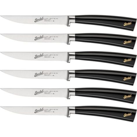 Berkel Elegance Glossy Black Steak Set 6-tlg.