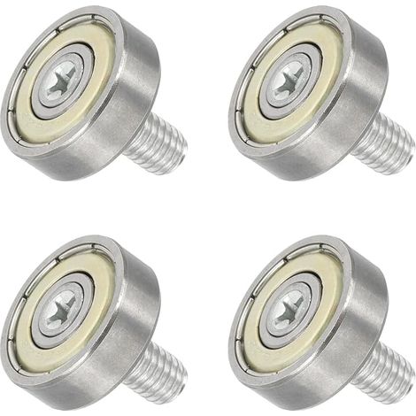 4 PCS Roulettes De Tiroir 19mm x 6mm Poulie De Tiroir (1/5)