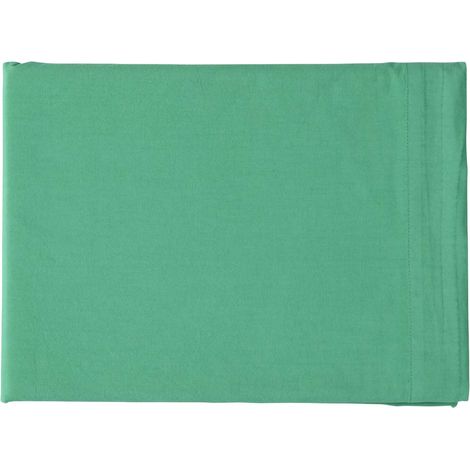 VIVARAISE - Drap plat Céleste en Coton Bio - 260 x 310 cm (1/2)