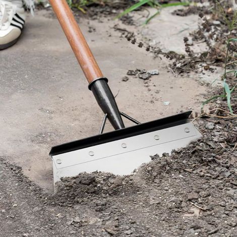 Beche - Pelle De Desherbage - Acier Au Manganese - 30 Cm - Pour Jardinage Et Entretien Extérieur - 1 Unite (1/5)