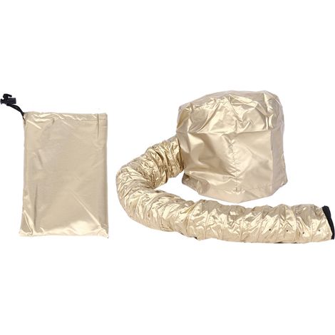 Bonnet Séchoir Portable 2 Types - Capuche et Chapeau pour Séchage Cheveux Rapide
