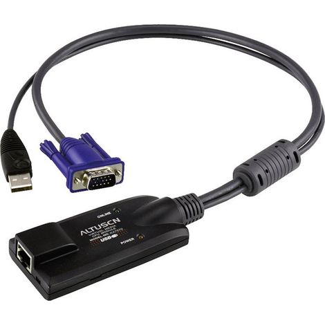 Câble adaptateur VGA / KVM ATEN KA7570 avec connecteurs USB 40 m W79419 (1/4)