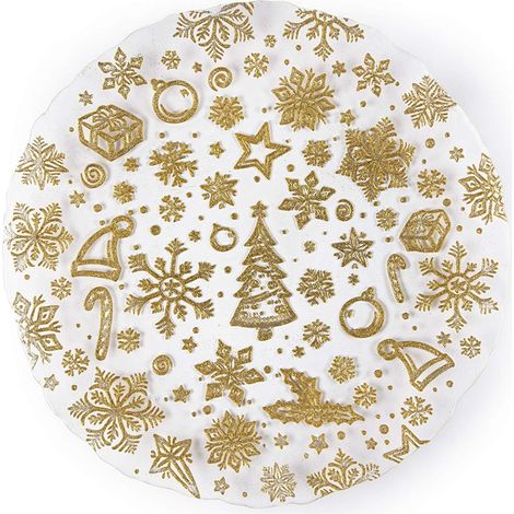Assiette Panetton/Portée, Verre (1/2)
