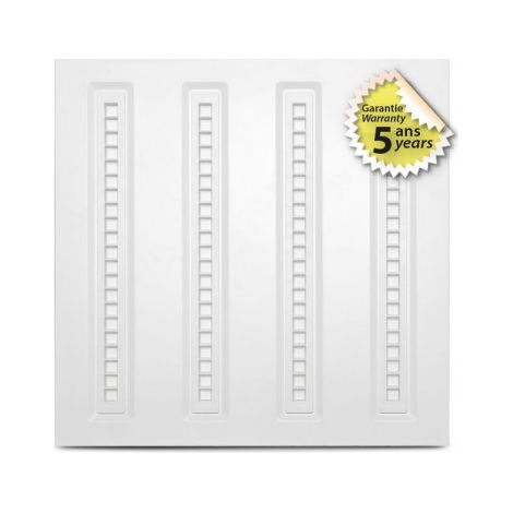 Dalle LED Blanc PMMA 595 x 595 30W 4000K - Garantie 5 ans Miidex Lighting® (1/5)