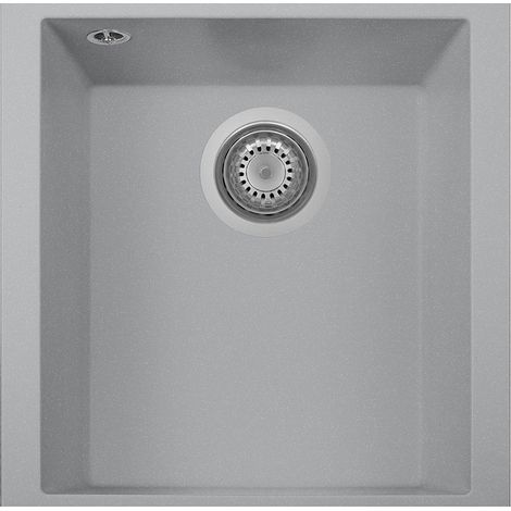 Lavello composito cucina Plados ON4110ST una vasca Sottotop - UM41 Alluminio