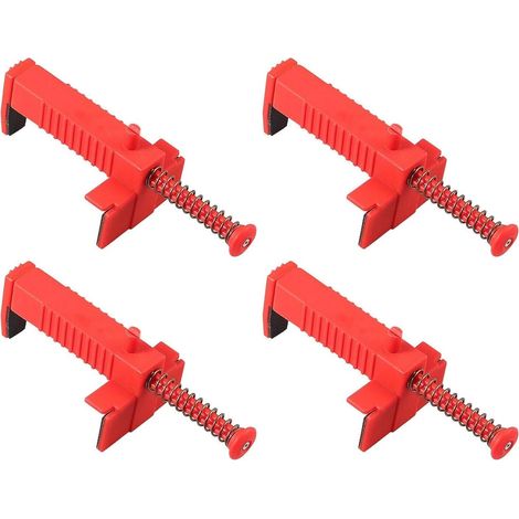 Set mit 4 Befestigungsclips für 8,9 bis 11,9 cm breite Ziegelfugen, für Ziegelwege, Schubladen, Maurerkellen, Bauwerkzeuge, Ziegelbau, Drahtzieher