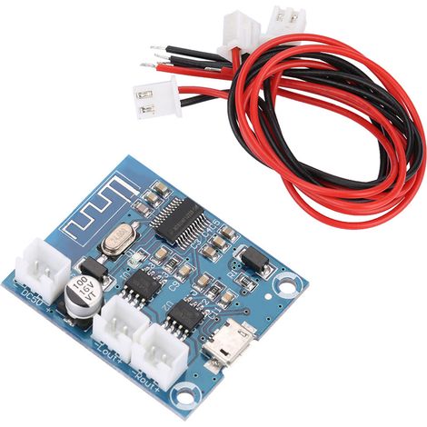 Amplificateur Bluetooth 4.2 Mini Module Carte Stéréo 5W+5W Circuit Numérique pour Haut-Parleur DIY (1/5)