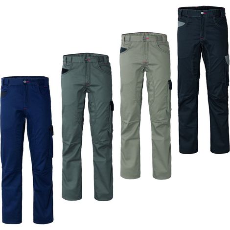 Pantaloni da lavoro Rossini Stiffer multitasche - XXL - Grigio