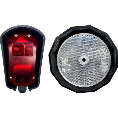 Fotocellula Con Catarinfrangente Riflettente Specchio 12v 24v Per Automazione