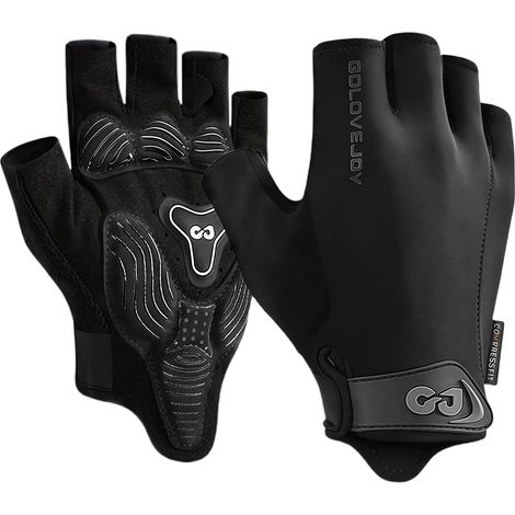 Gants de Cyclisme Demi-Doigts, Gants Velo pour Hommes et Femmes, Gant VTT, Mitaines de Cyclisme Rembourrés Sans Doigts, Antidérapant et Respirants, pour VTT, Vélo de Route, Gymnase,Crossfit (1/5)