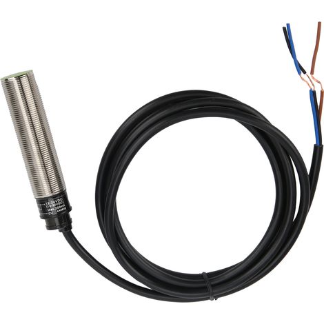 Capteur inductif cylindrique PRL18-5DN BERM® (distributeur agréé) interrupteur de proximité 10-30 VCC, 3 fils, détection 5 mm, usage industriel. (1/5)