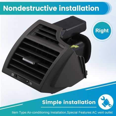 Part numbers 55650-06130 and 55660-06130 apply to the right air vent of a 2006-2011 Toyota Camry. (1/5)