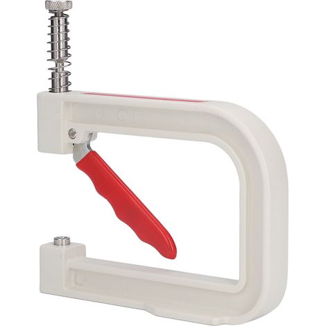 Machine à percer les perles manuelle robuste, 5 emporte-pièces précis pour fabrication de bijoux DIY durable. (1/5)