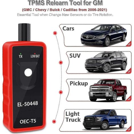 EL-50448 OEC-T5 für Opel/GM Reifendruckkontrollsystem EL50448 TPMS-Reset-Tool EL 50448 Opel Aktivierungstool Edition C (1/5)