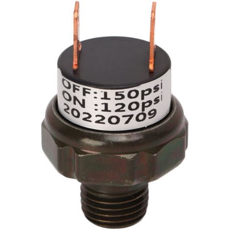 Valve de commande de pression de compresseur d'air, pièce de rechange de voiture en acier inoxydable pour klaxons de Train 120-150PSI