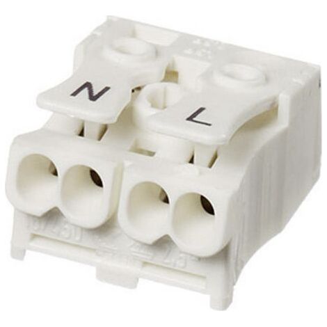 Borne pour luminaires Adels-Contact LK 980-01/2B 21714 flexible: -2.5 mm² rigide: -2.5 mm² Nombre de pôles: 2 blanc 1 pc(s) S15288 (1/4)