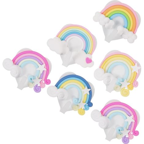 décoratifs arc en ciel pour petits objets et clés style (1/5)