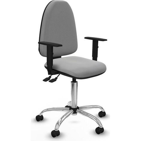 piqueras-y-crespo B1D05RP Ergonomischer Bürostuhl Hellgrau