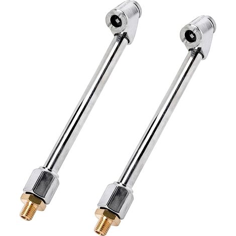 Kit de gonflage double (155 mm) pour voitures, vélos et motos Système de gonflage comprenant un embout et un adaptateur (1/5)