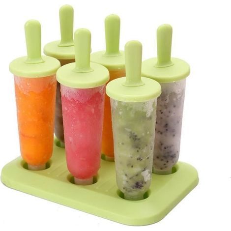 Eisformen mit Deckel (ausgenommen BPA-freie Silikon-Eisformen) - Können als Eisbecher verwendet werden (1/4)